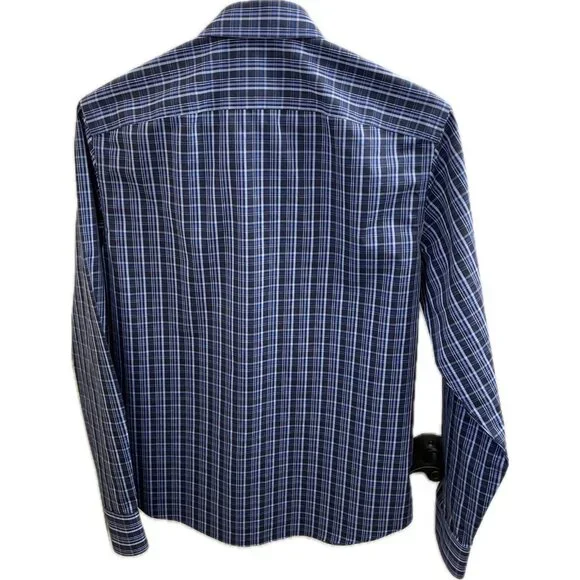 Men's Slim Fit M Untuck It Button Down Wrinkle Free, 100% Cotton Shirt - Picture 2 of 10